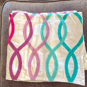 Pottery Barn Kids crib skirt